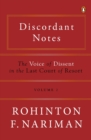 Image for Discordant Notes, Volume 2 : The Voice of Dissent in the Last Court of Last Resort | The 2nd part of the series on the judgements of the Supreme Court of India | Law Books, Non-fiction, Penguin Books