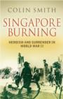 Image for Singapore burning  : heroism and surrender in World War II