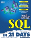Image for Teach yourself SQL in 21 days