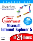Image for Sams teach yourself Internet Explorer 5 in 24 hours