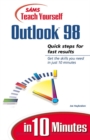 Image for Sams&#39; teach yourself Microsoft Outlook 98 in 10 minutes