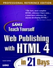 Image for Sams teach yourself Web publishing with HTML 4 in 14 days