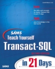 Image for Sams teach yourself Transact-SQL in 21 days