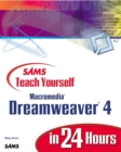 Image for Sams teach yourself Macromedia Dreamweaver 4 in 24 hours