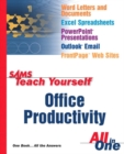 Image for Sams teach yourself Office productivity  : all in one