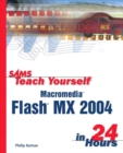 Image for Sams teach yourself Macromedia Flash MX 2004 in 24 hours