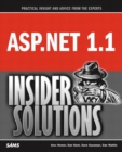 Image for ASP.NET 1.1 Insider Solutions