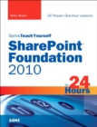 Image for Sams teach yourself SharePoint Foundation 2010 in 24 hours