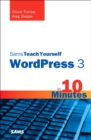 Image for Sams Teach Yourself WordPress 3 in 10 Minutes