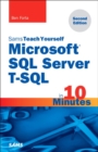 Image for Sams teach yourself microsoft SQL Server T-SQL in 10 Minutes