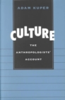 Image for Culture  : the anthropologists&#39; account