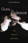Image for Guns and violence  : the English experience