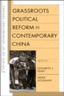 Image for Grassroots political reform in contemporary China