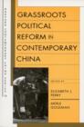 Image for Grassroots political reform in contemporary China