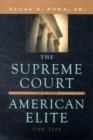 Image for The Supreme Court and the American Elite, 1789-2008
