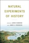 Image for Natural experiments of history