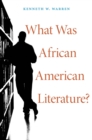 Image for What was African American literature?