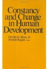 Image for Constancy and Change in Human Development