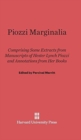Image for Piozzi Marginalia