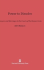 Image for Power to Dissolve