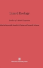 Image for Lizard Ecology : Studies of a Model Organism