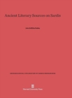 Image for Ancient Literary Sources on Sardis