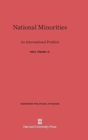 Image for National Minorities : An International Problem