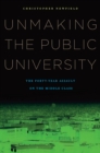 Image for Unmaking the public university: the forty-year assault on the middle class
