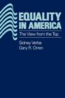 Image for Equality in America : The View from the Top