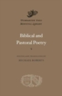 Image for Biblical and pastoral poetry