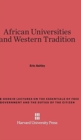 Image for African Universities and Western Tradition