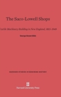 Image for The Saco-Lowell Shops