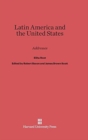 Image for Latin America and the United States : Addresses