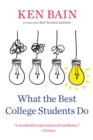 Image for What the best college students do
