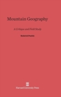 Image for Mountain Geography : A Critique and Field Study