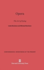 Image for Opera : The Art of Dying