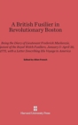 Image for A British Fusilier in Revolutionary Boston