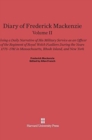 Image for Diary of Frederick Mackenzie. Volume II