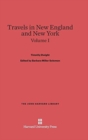 Image for Travels in New England and New York, Volume I