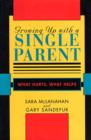 Image for Growing up with a single parent  : what hurts, what helps