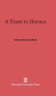 Image for A Toast to Horace