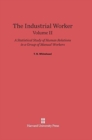 Image for The Industrial Worker: A Statistical Study of Human Relations in a Group of Manual Workers, Volume II
