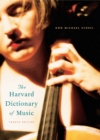 Image for Harvard Dictionary of Music: Fourth Edition