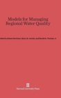 Image for Models for Managing Regional Water Quality