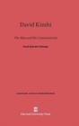 Image for David Kimhi : The Man and the Commentaries