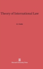 Image for Theory of International Law