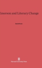 Image for Emerson and Literary Change