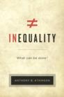 Image for Inequality  : what can be done?