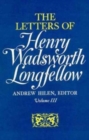 Image for The Letters of Henry Wadsworth Longfellow, Volume I-II: 1814-1843