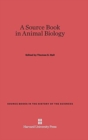 Image for A Source Book in Animal Biology